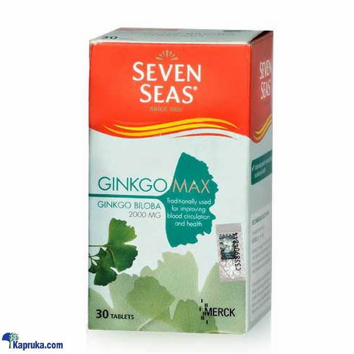 Seven Seas Ginkgo Max Caps 30s Online at Kapruka | Product# pharmacy00319