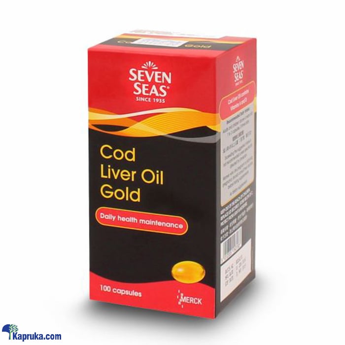 Seven Seas Cod Liver Oil Gold Caps - 100s Online at Kapruka | Product# pharmacy00315
