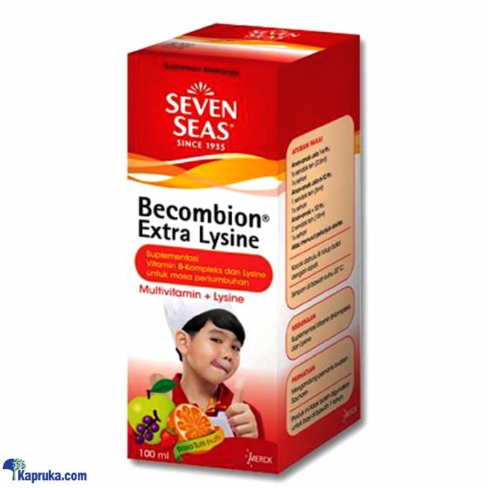 Seven Seas Becombion Extra Lysine 100ml Online at Kapruka | Product# pharmacy00322