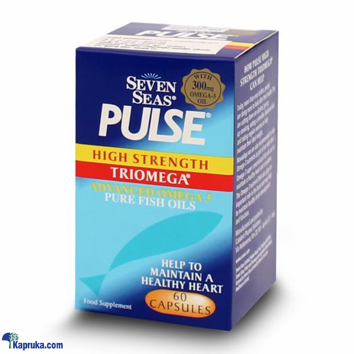Seven Seas Pulse Triomega Fish Oil Caps 60'S Online at Kapruka | Product# pharmacy00323