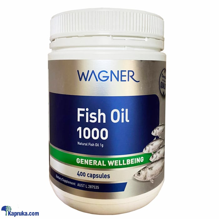 Wagner Fish Oil 1000mg - 400caps Online at Kapruka | Product# pharmacy00329