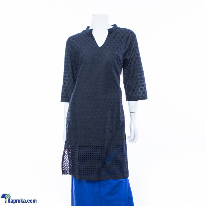 Black Cutlon Kurutha Top Online at Kapruka | Product# clothing05451