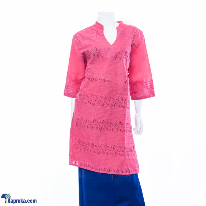 Pink Cutlon Kurutha Top Online at Kapruka | Product# clothing05452