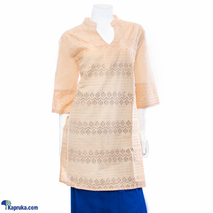 Cream Colour Cutlon Kurutha Top Online at Kapruka | Product# clothing05454