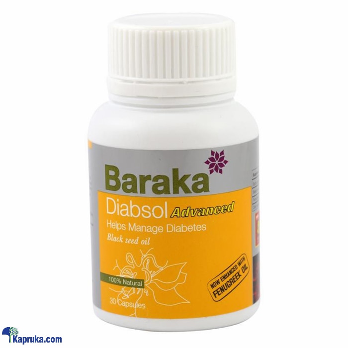 Baraka Diabsol 30s Caps Online at Kapruka | Product# pharmacy00330