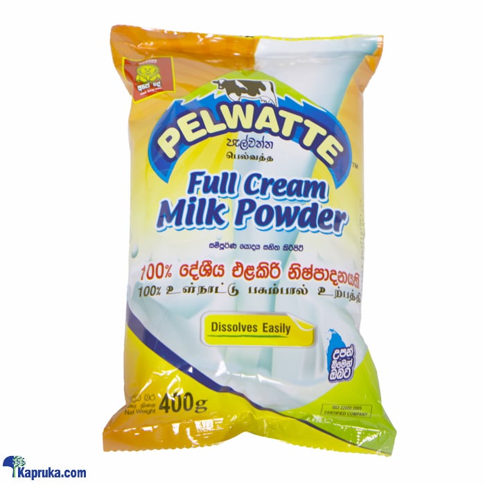 Pelwatte Full Cream Milk Powder- 400g Online at Kapruka | Product# grocery002559