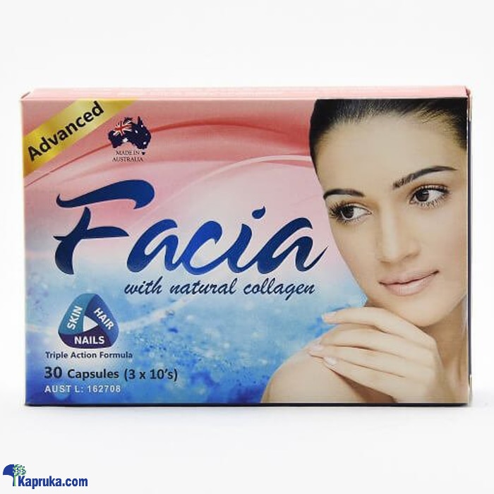 Facia Capsules Advance With Natural Coollagen - 30 Capsules Online at Kapruka | Product# pharmacy00348