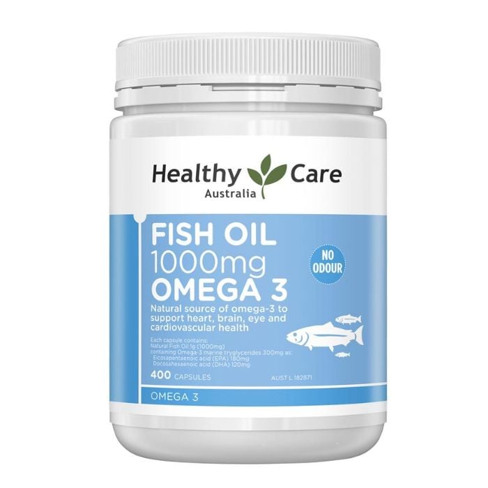 Healthy Care Fish Oil 1000mg Omega 3- 400 Capsules Online at Kapruka | Product# pharmacy00344