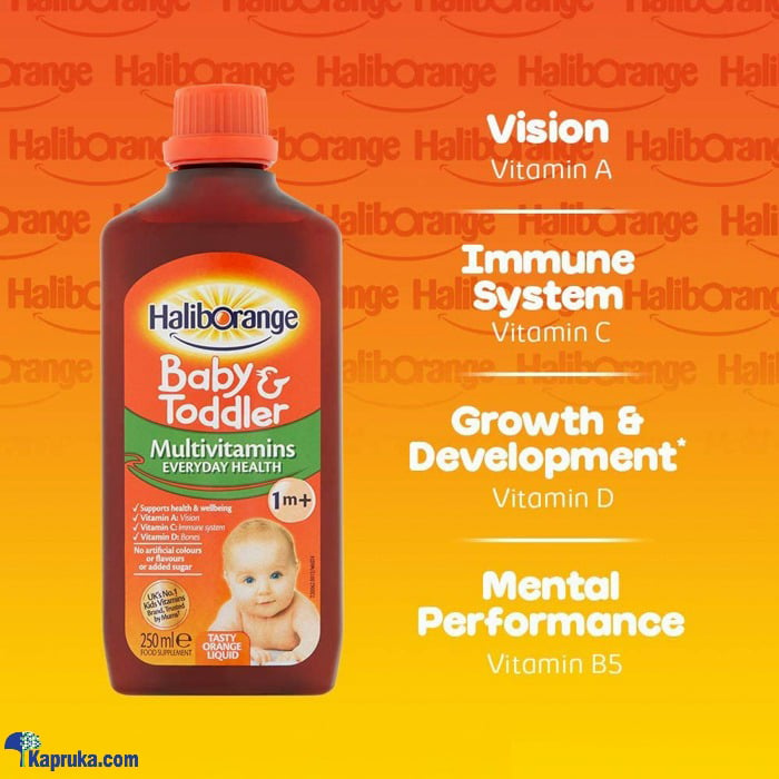 Haliborange Multivitamins 250ml Baby And Toddler Online at Kapruka | Product# pharmacy00351