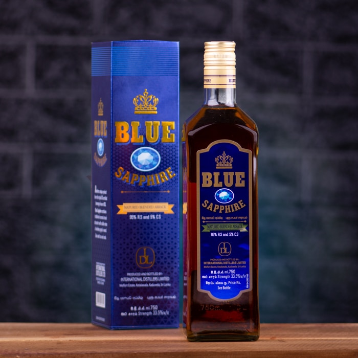 IDL Blue Sapphire 750ml - ABV 34%- Local Liquor Online at Kapruka | Product# liqprod100111
