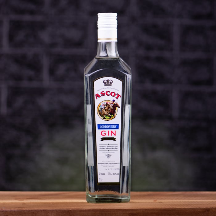 Ascot Dry Gin - 750 Ml - London Dry Gin - 39% ABV - Sri Lanka Online at Kapruka | Product# liqprod100136