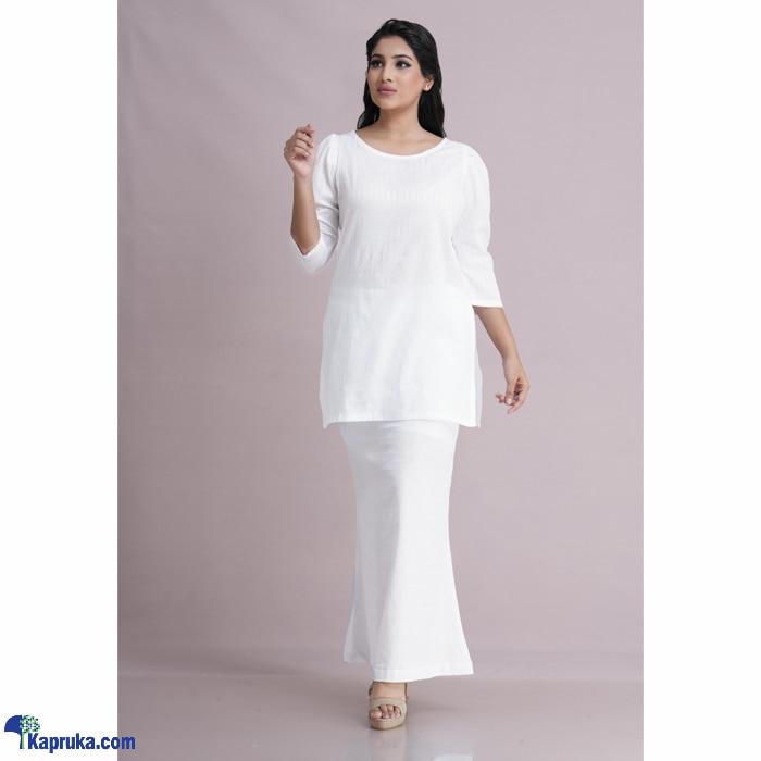 Linen Off- White Top Online at Kapruka | Product# clothing05475