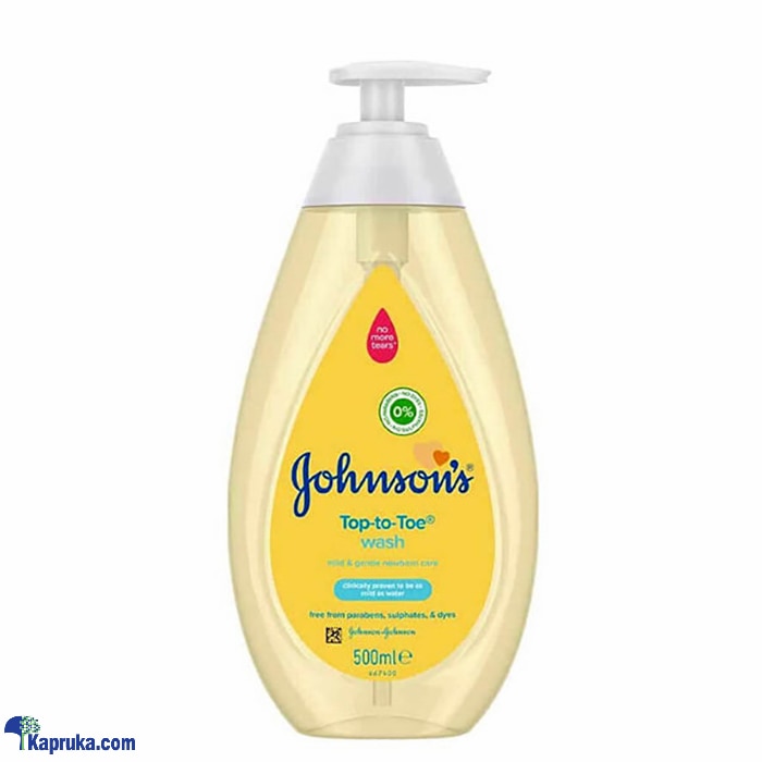 Johnson's Shampoo 500ml, With Tear- Free Formula, Hair Shampoo For Baby's Delicate Scalp And Skin Gentle Washes Online at Kapruka | Product# babypack00724