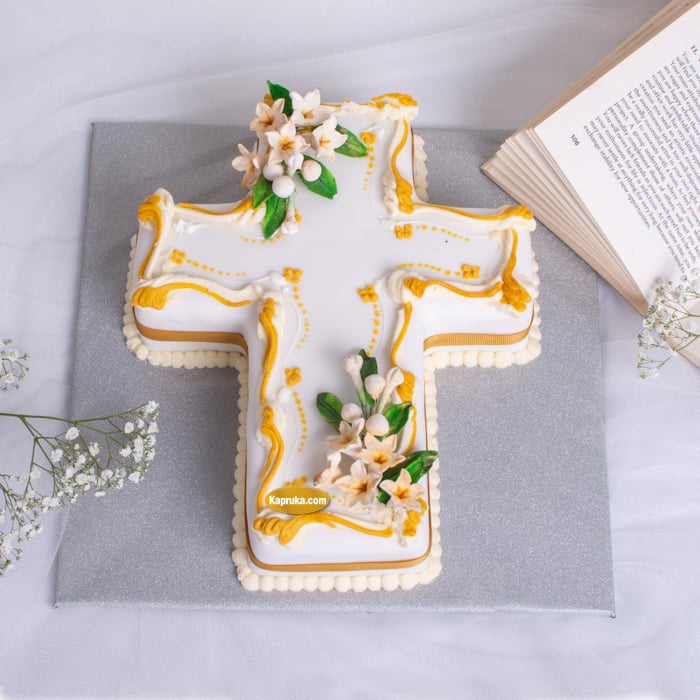 My First Holy Communion Cake Online at Kapruka | Product# cake00KA001352