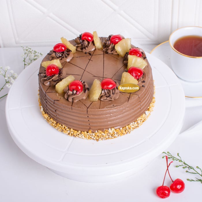 Cherry Chocolate Sponge Cake Online at Kapruka | Product# cake00KA001349