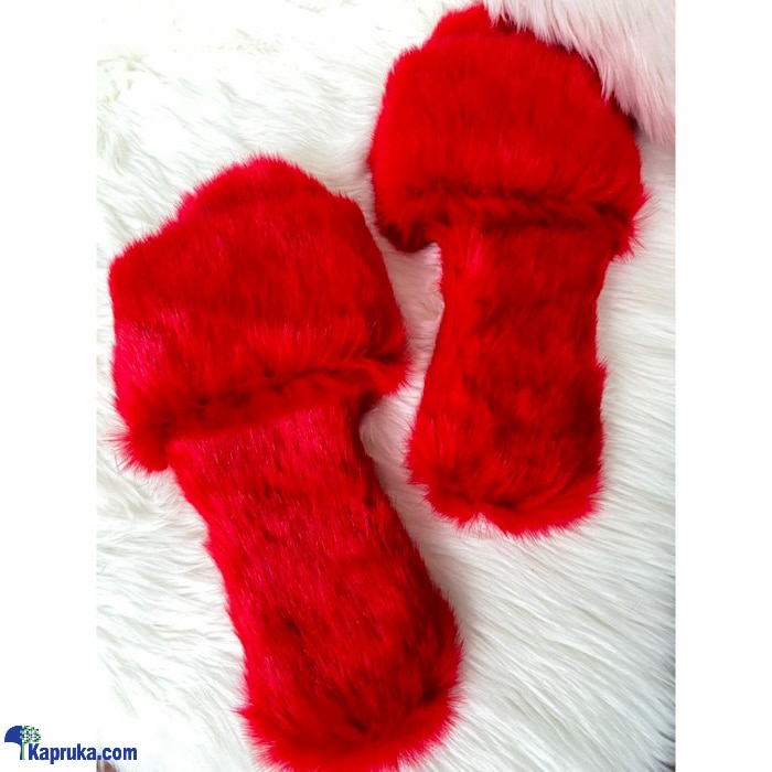 Fuzzy Winter Indoor Slippers For Women Online at Kapruka | Product# fashion002664