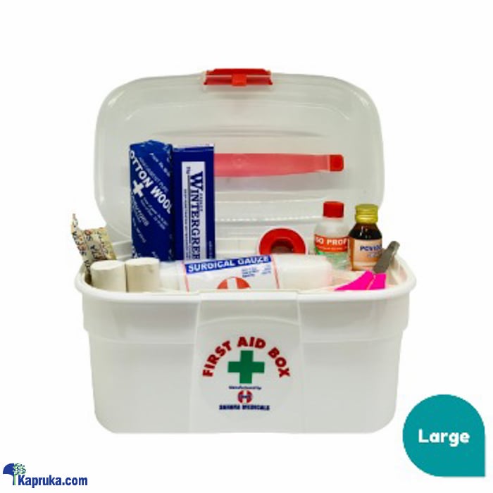 Home Needs Portable First Aid Box Online at Kapruka | Product# pharmacy00363