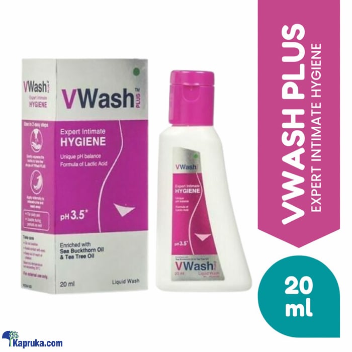 VWASH PLUS - 20ML Online at Kapruka | Product# pharmacy00372