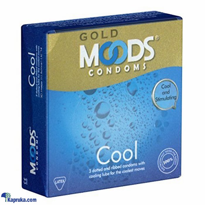 MOODS GOLD COOL CONDOM 3'S Online at Kapruka | Product# pharmacy00379