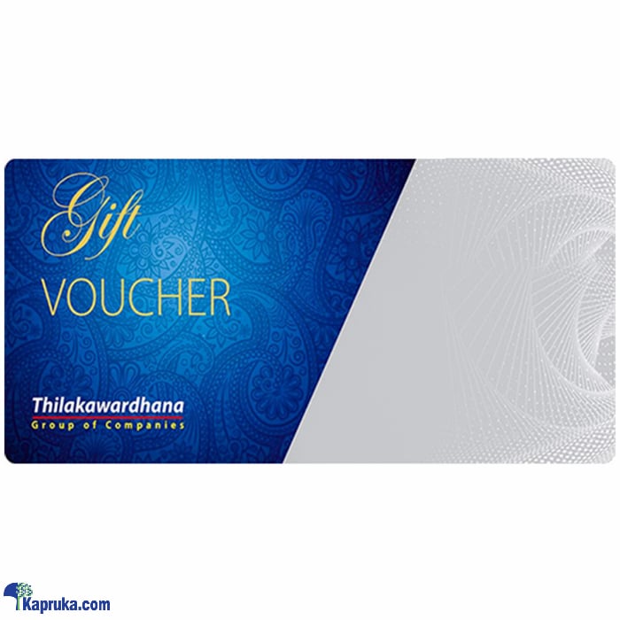 Thilakawardana Gift Voucher Rs. 1000 Online at Kapruka | Product# giftV00Z202_TC1