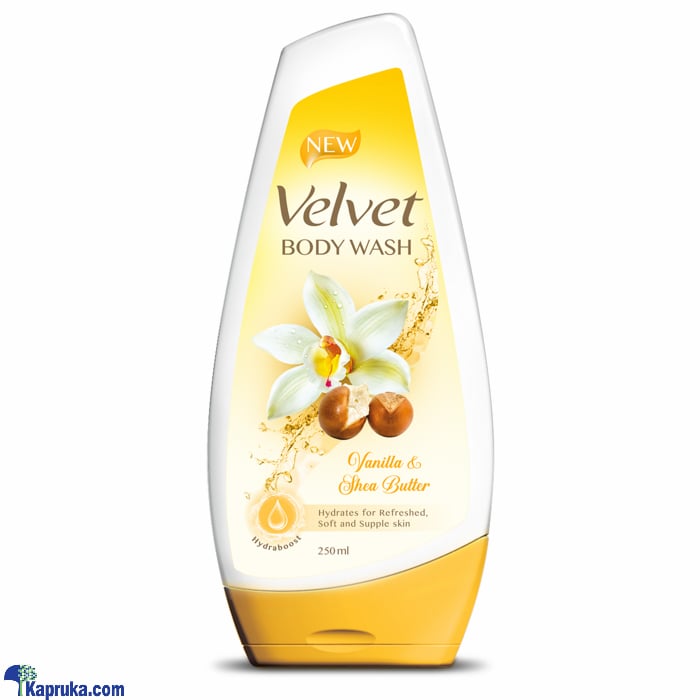 Velvet Body Wash - Vanilla And Shea Butter - 250ml Online at Kapruka | Product# grocery002570