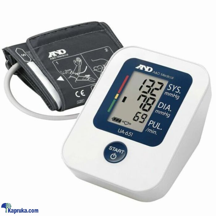 Automatic Digital Blood Pressure Monitor (model UA- 651) Online at Kapruka | Product# pharmacy00387