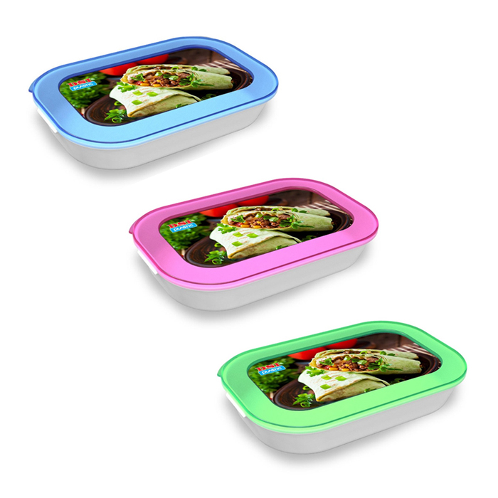 Lunch Box Large With Transparent Lid Online at Kapruka | Product# elec00A3821