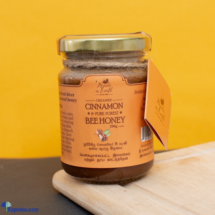 Creamed Cinnamon & Pure Forest Bee Honey 200g Online at Kapruka | Product# ayurvedic00125