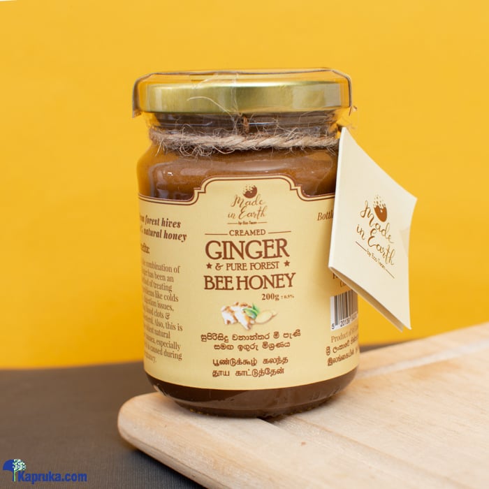 Creamed Ginger & Pure Forest Bee Honey 200g Online at Kapruka | Product# ayurvedic00127
