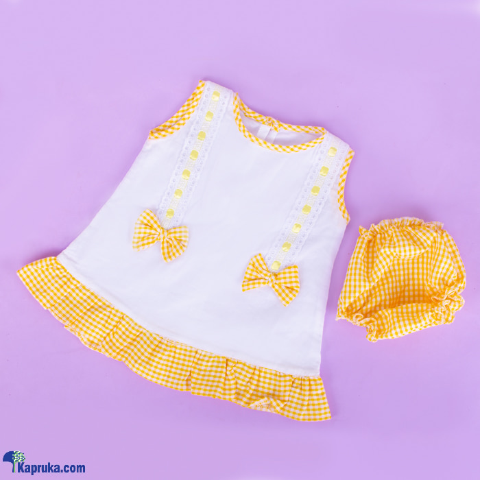 New Born Baby Dress For Girls (yellow) Online at Kapruka | Product# babypack00729