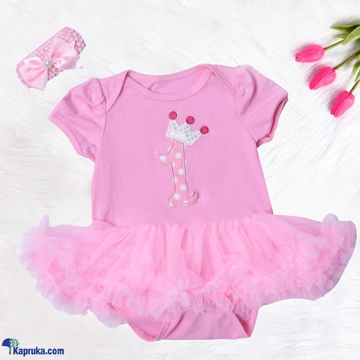 One Old Baby Girls Dress FOR
BIRTHDAY- Pink Online at Kapruka | Product# clothing05603