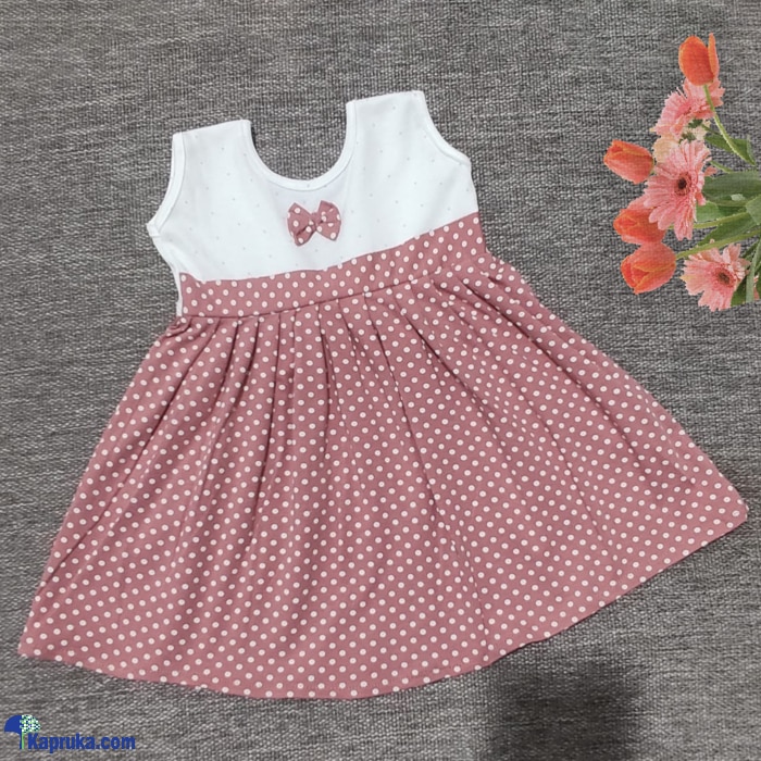 White Polka Baby Dress Online at Kapruka | Product# clothing05611