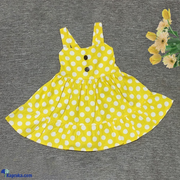 Qit Yellow Polka baby Dress Price in Sri Lanka GLK DISTRIBUTORS
