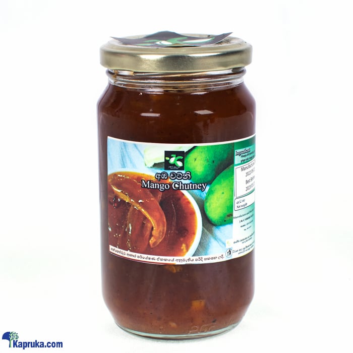 J And C Homemade Mango Chutney - 450g Online at Kapruka | Product# grocery002596