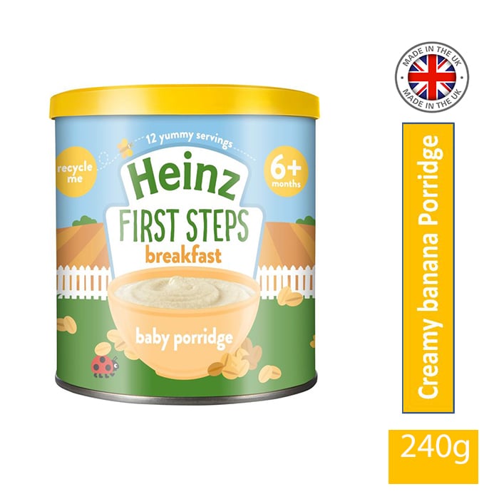 Heinz First Steps Baby Porridge - Creamy Banana 240g , Baby Foods Online at Kapruka | Product# babypack00741