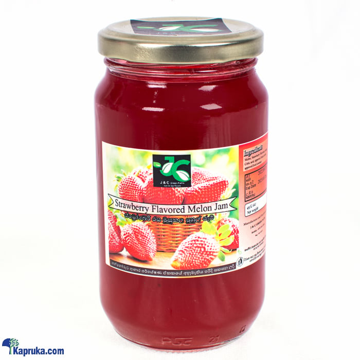 J And C Homemade Strawberry Flavored Melon Jam - 450g Online at Kapruka | Product# grocery002602