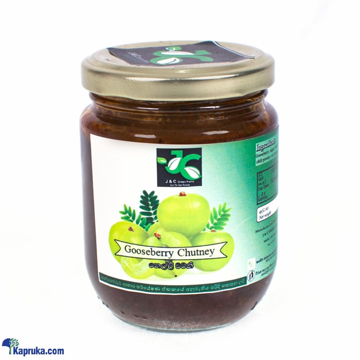 J And C Homemade Gooseberry Chutney - 250g Online at Kapruka | Product# grocery002600