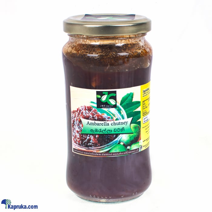 J And C Homemade Ambarella Chutney - 450g Online at Kapruka | Product# grocery002597