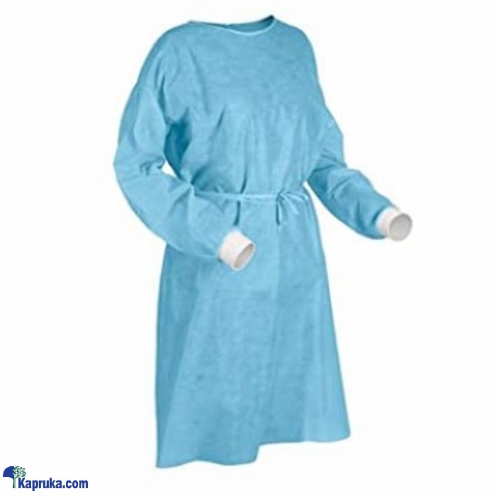 DISPOSABLE PPE APRON NON WOVEN- Blue 40gsm Online at Kapruka | Product# pharmacy00414