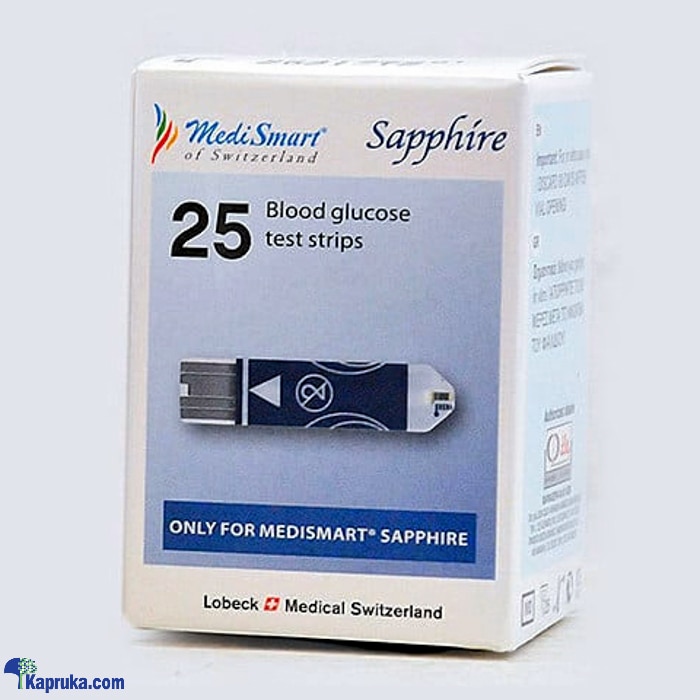 Medismart Sapphire Strip 25pcs Online at Kapruka | Product# pharmacy00421
