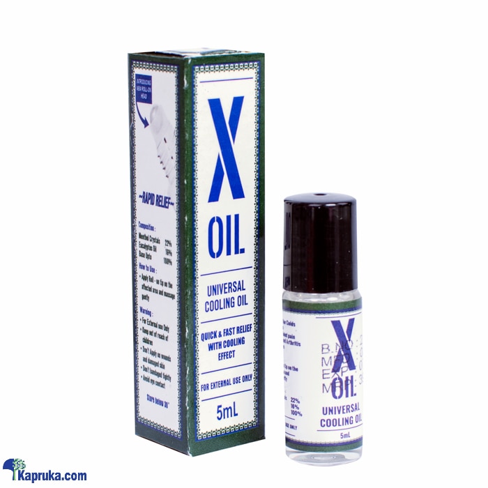 X- Oil - 5ML Online at Kapruka | Product# pharmacy00424
