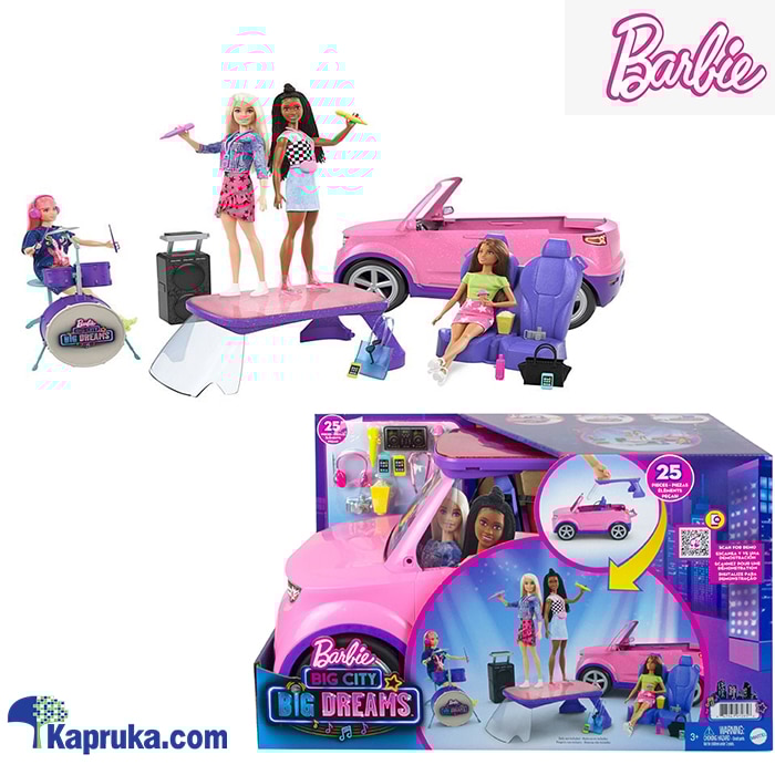Get Barbie Big City Dreams Vehicle Online Price in Sri Lanka At Kapruka