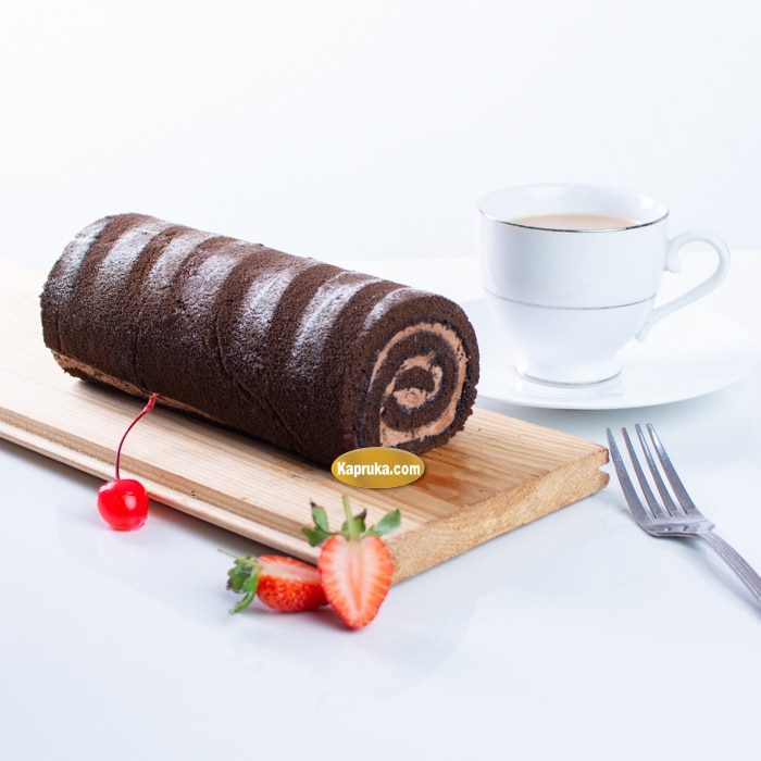 Premium Chocolate Swiss Roll Online at Kapruka | Product# cake00KA001368