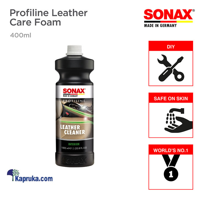 SONAX PROFILINE Leather Care Foam 400 Ml Online at Kapruka | Product# automobile0092