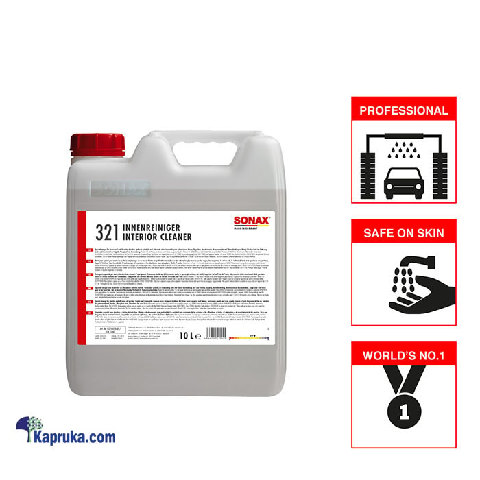 SONAX Interior Cleaner 10L Online at Kapruka | Product# automobile0095