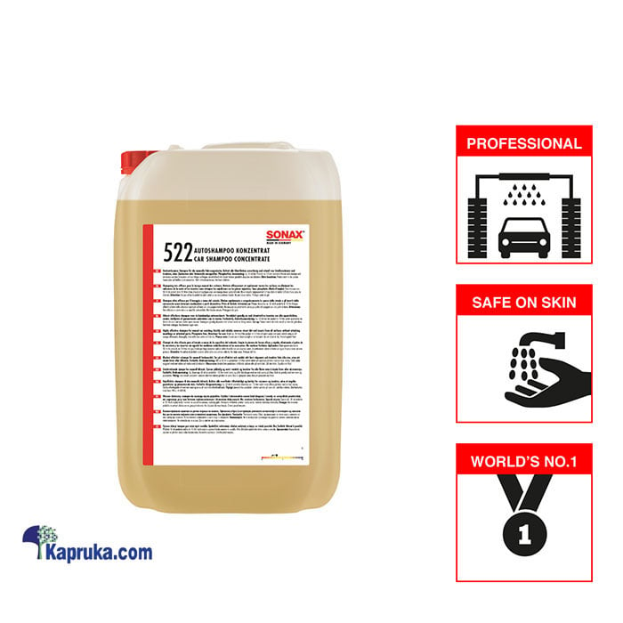 SONAX Car Shampoo 25L - Car Care, Vehicle Wash Liquid Online at Kapruka | Product# automobile00107