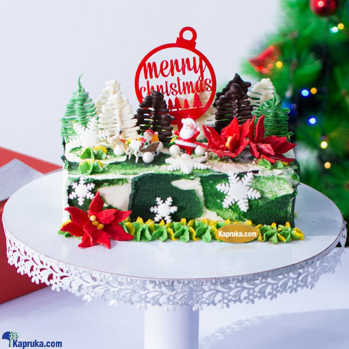 Jingle All The Way Christmas Cake Online at Kapruka | Product# cake00KA001381