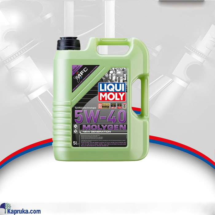 LIQUI MOLY PETROL 5 L Molygen New Generation Fully Synthetic Oil 5W- 40 - 8536 Online at Kapruka | Product# automobile00150