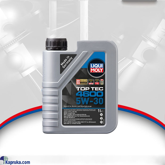 LIQUI MOLY DIESEL/Petrol 1 l top tech 4600 fully synthetic 5w- 30 - 2315 Online at Kapruka | Product# automobile00141