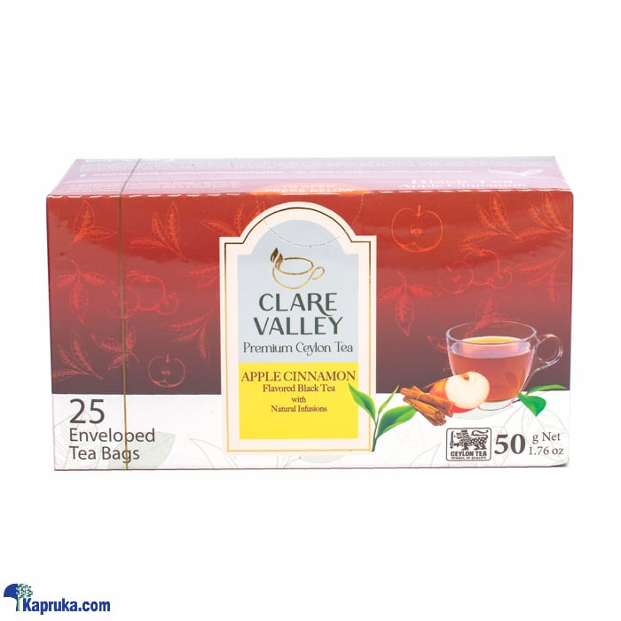 CLARE VALLEY ORANGE & CINNAMON FLAVOURED BLACK TEA ? 50g (25 TEA BAGS ) Online at Kapruka | Product# grocery002626